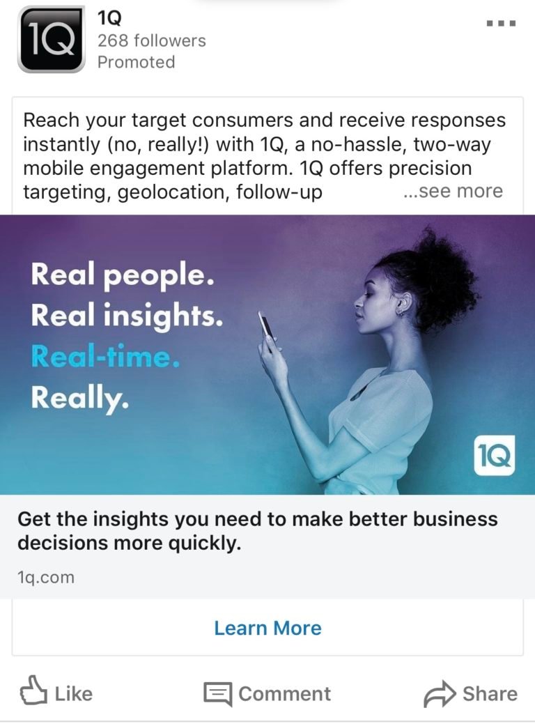 Best LinkedIn Ad Examples for Inspiration in 2019 - Be the Bean